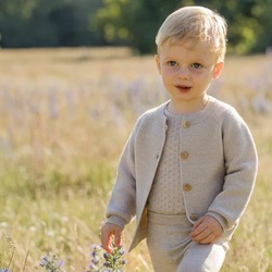 Lillelam Jakke Max lys beige - Lillelam